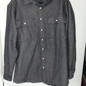 Light Denim Over-sized shirt